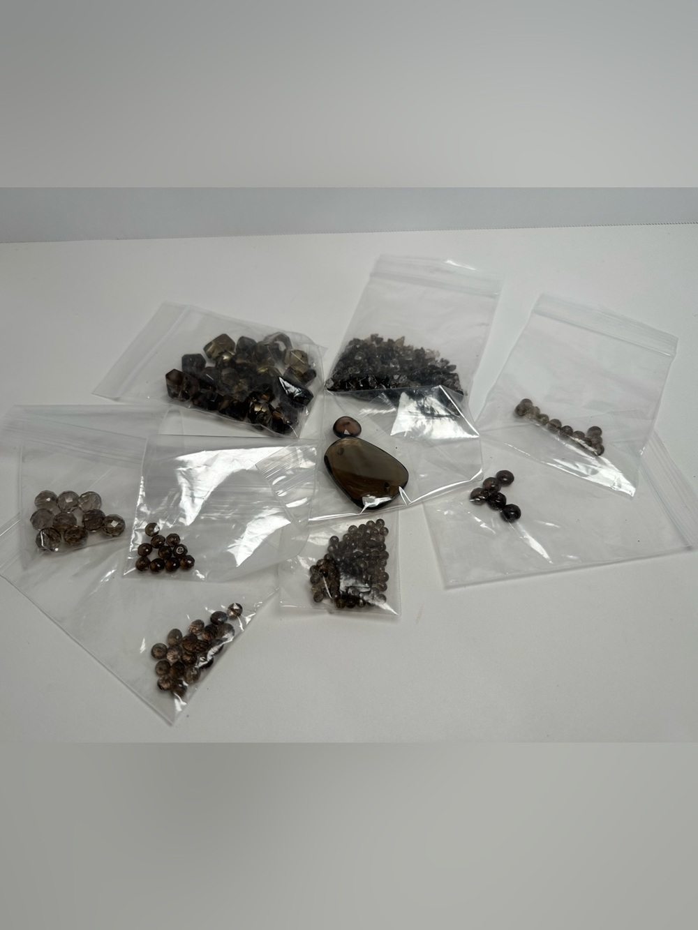 Smoky Quartz Gemstones & Pendant Gemstone Brown